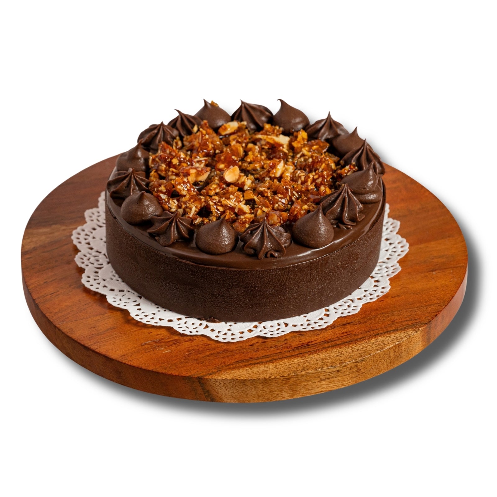 Almond Nougatine Cake