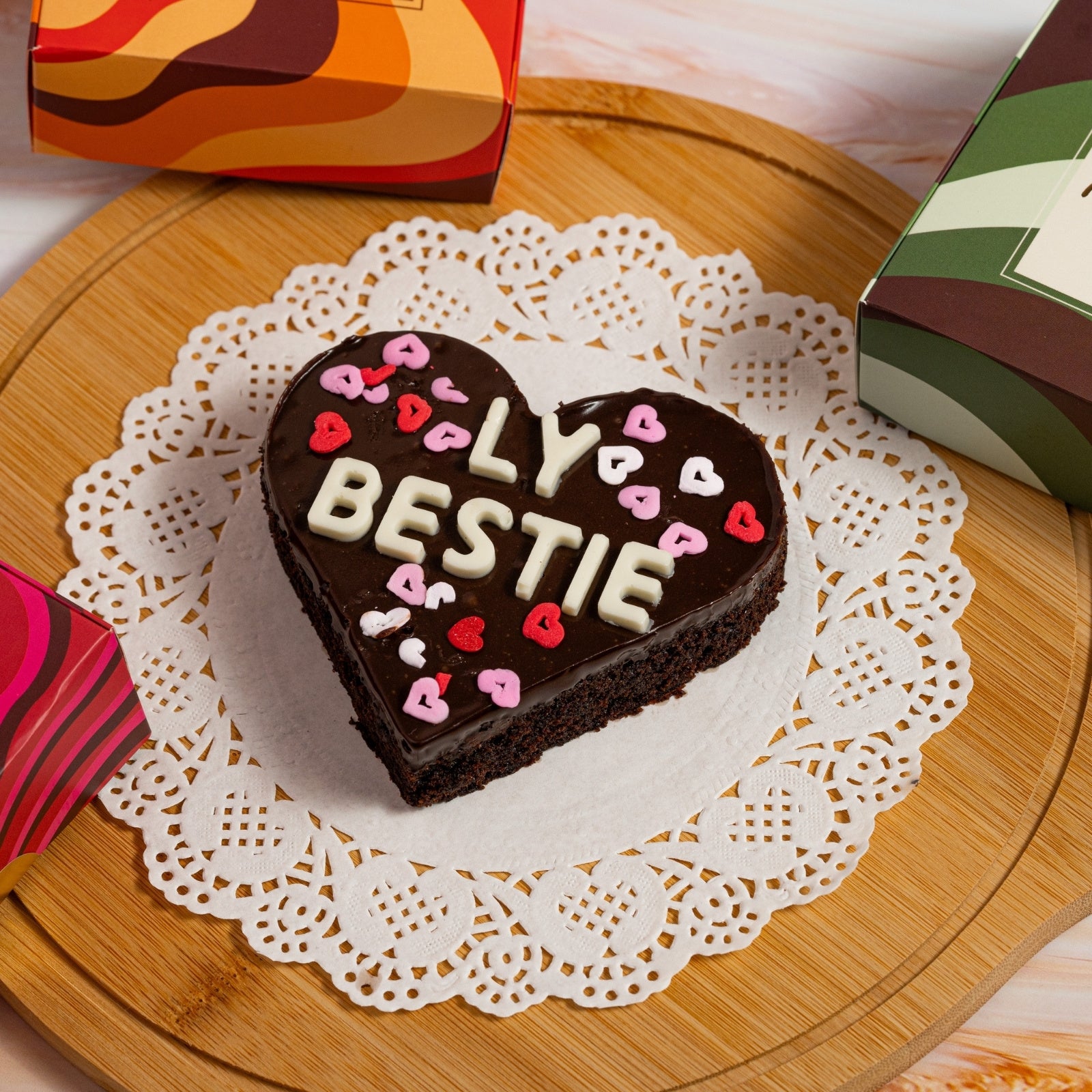 Customised Message Brownies