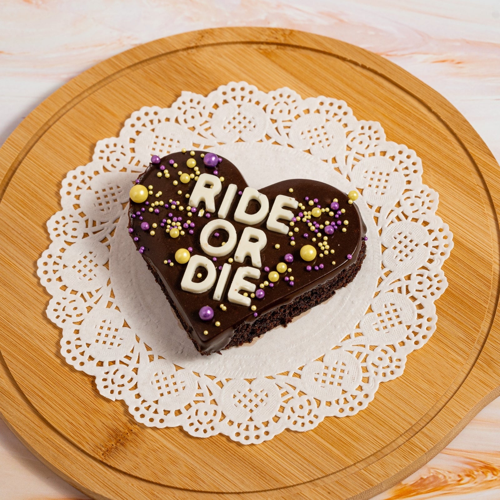 Customised Message Brownies