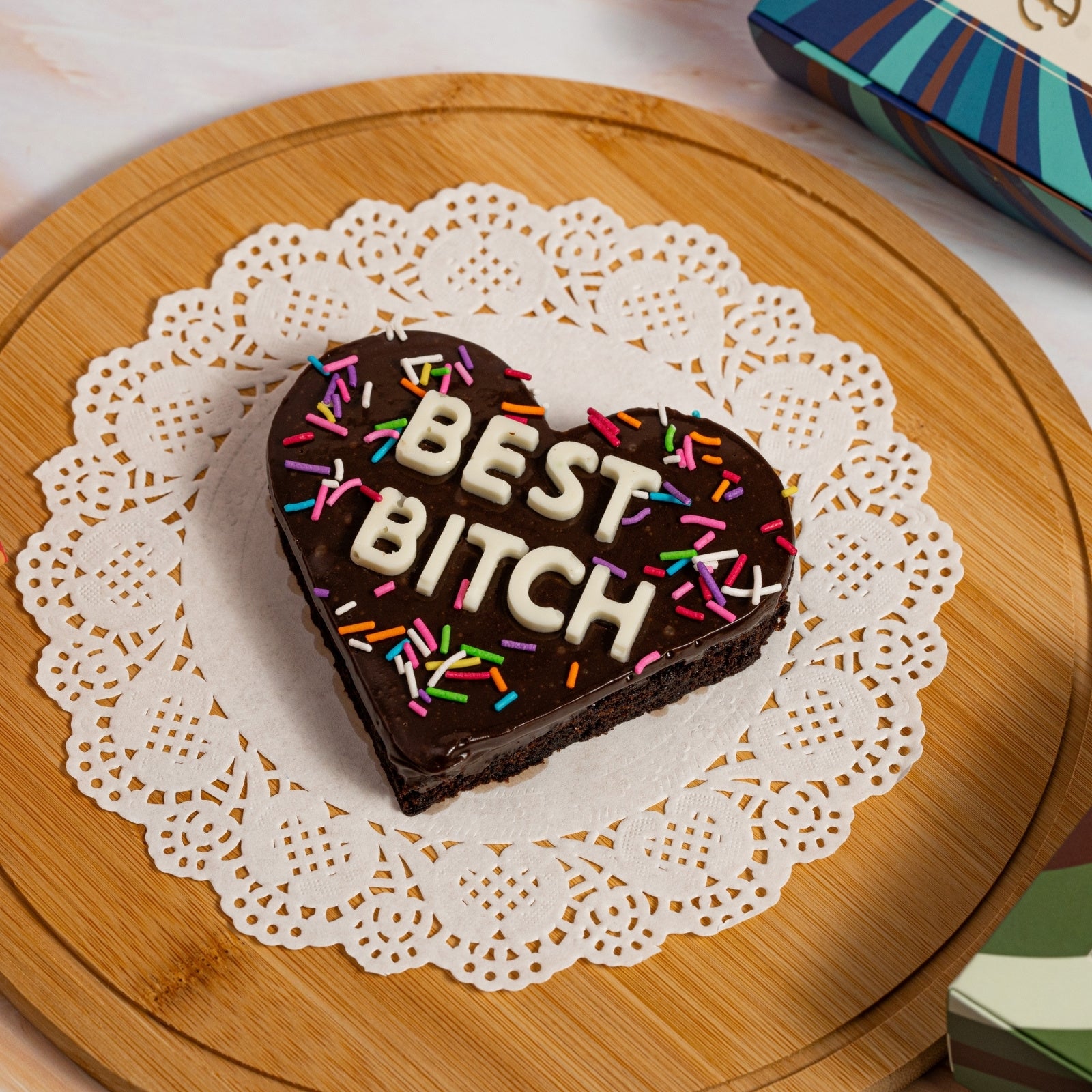Customised Message Brownies